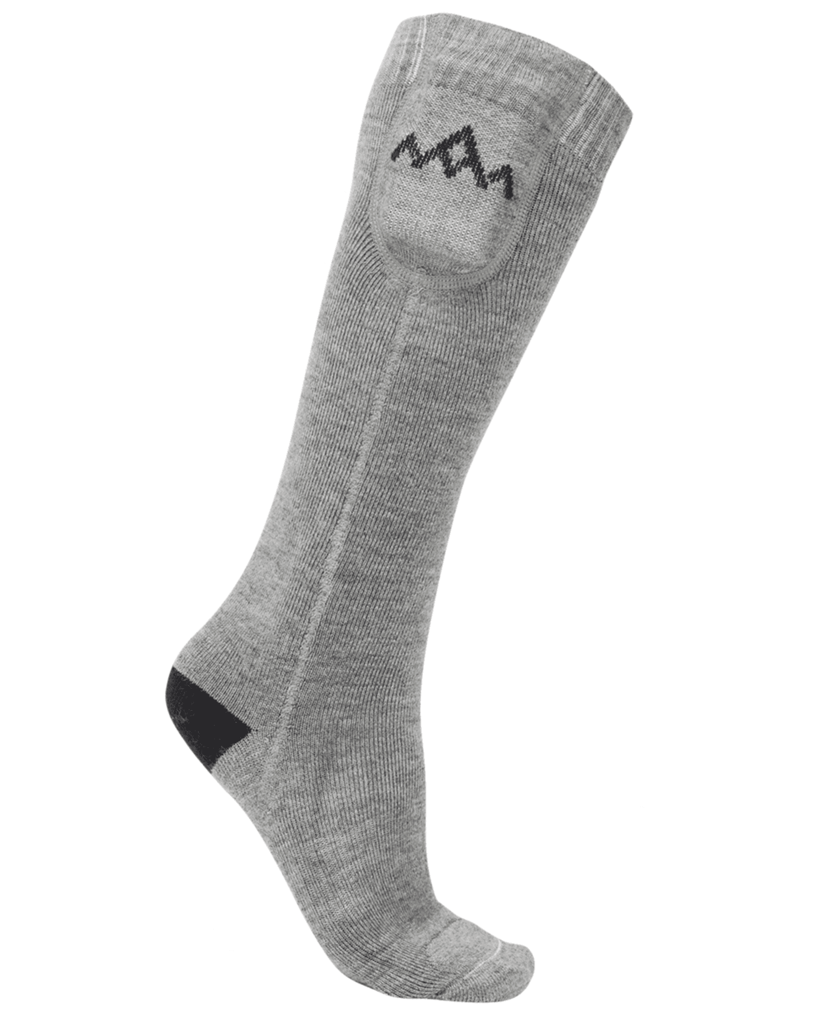 HeatX Heated Everyday Socks w/battery V2 Harmaa