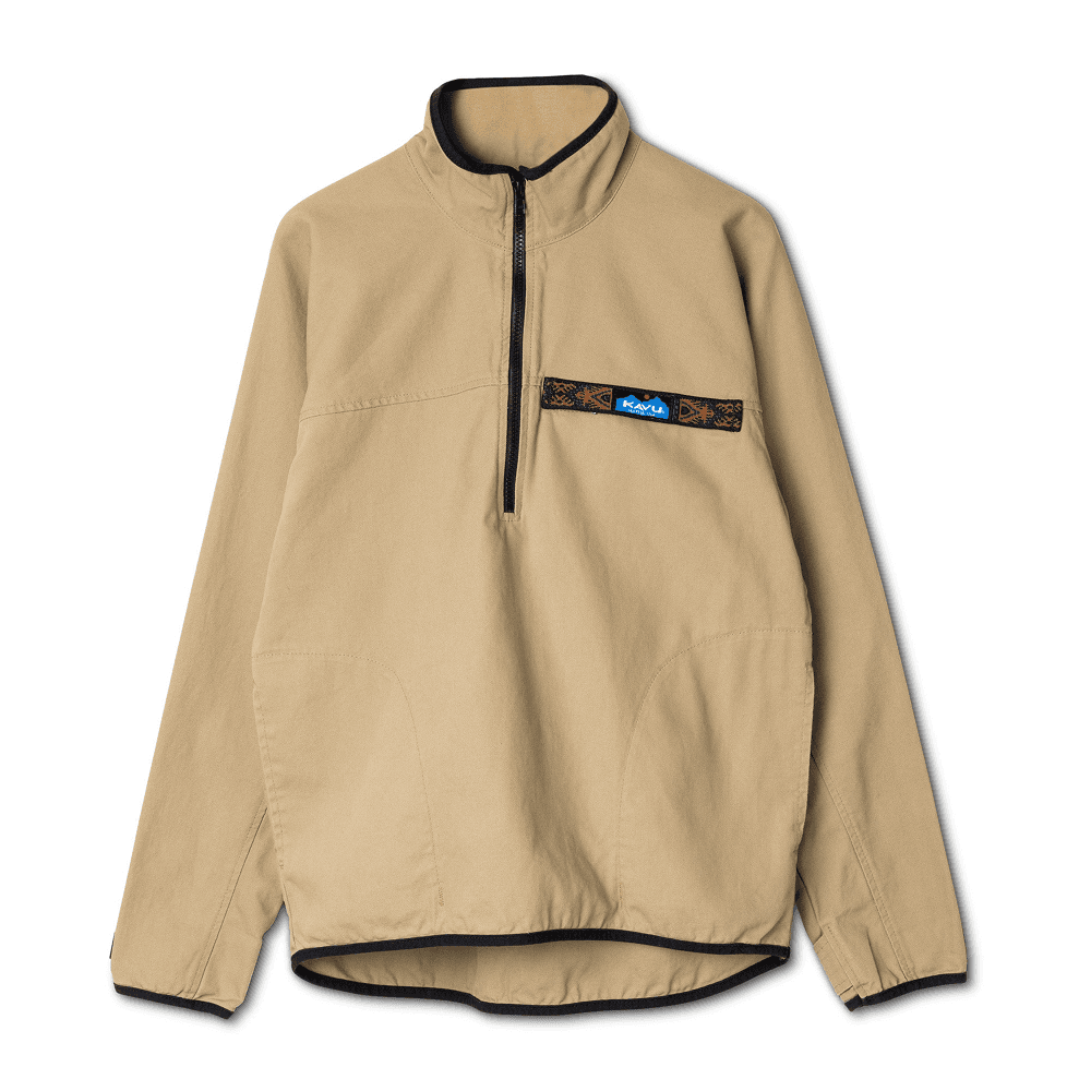 Kavu M's L/S HZ Throwshirt Heritage Khaki
