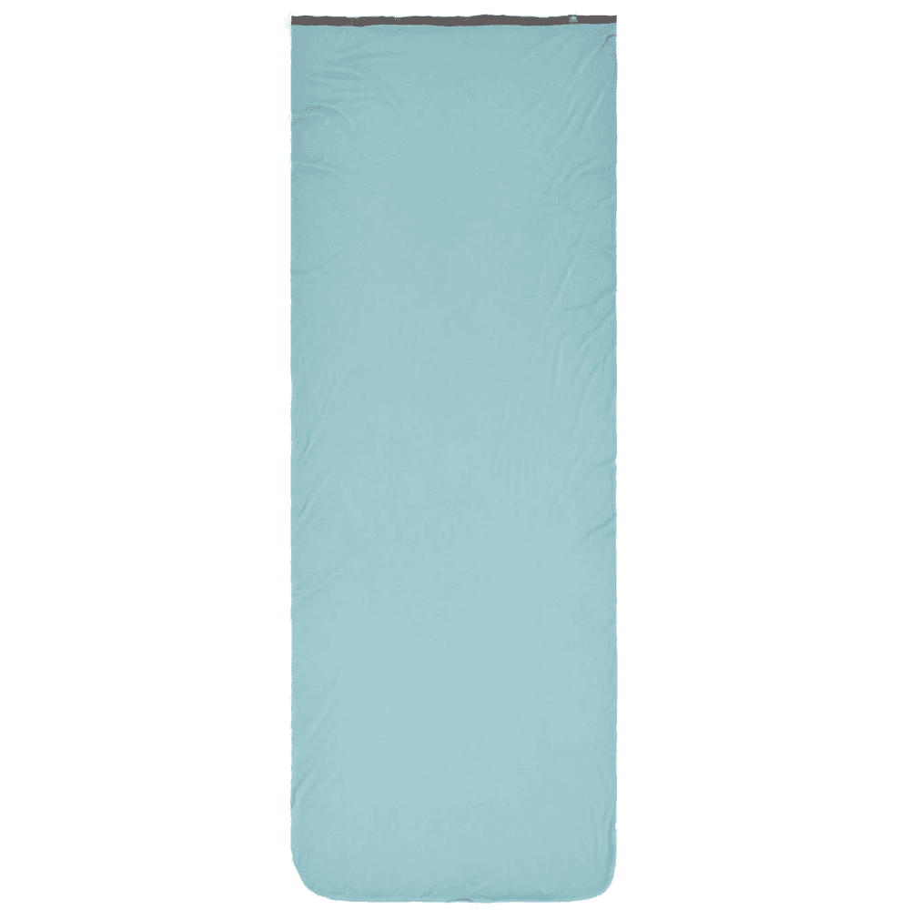 Sea to Summit Comfort Blend suorakaiteen muotoinen makuupussilakana, Aqua Sea Blue