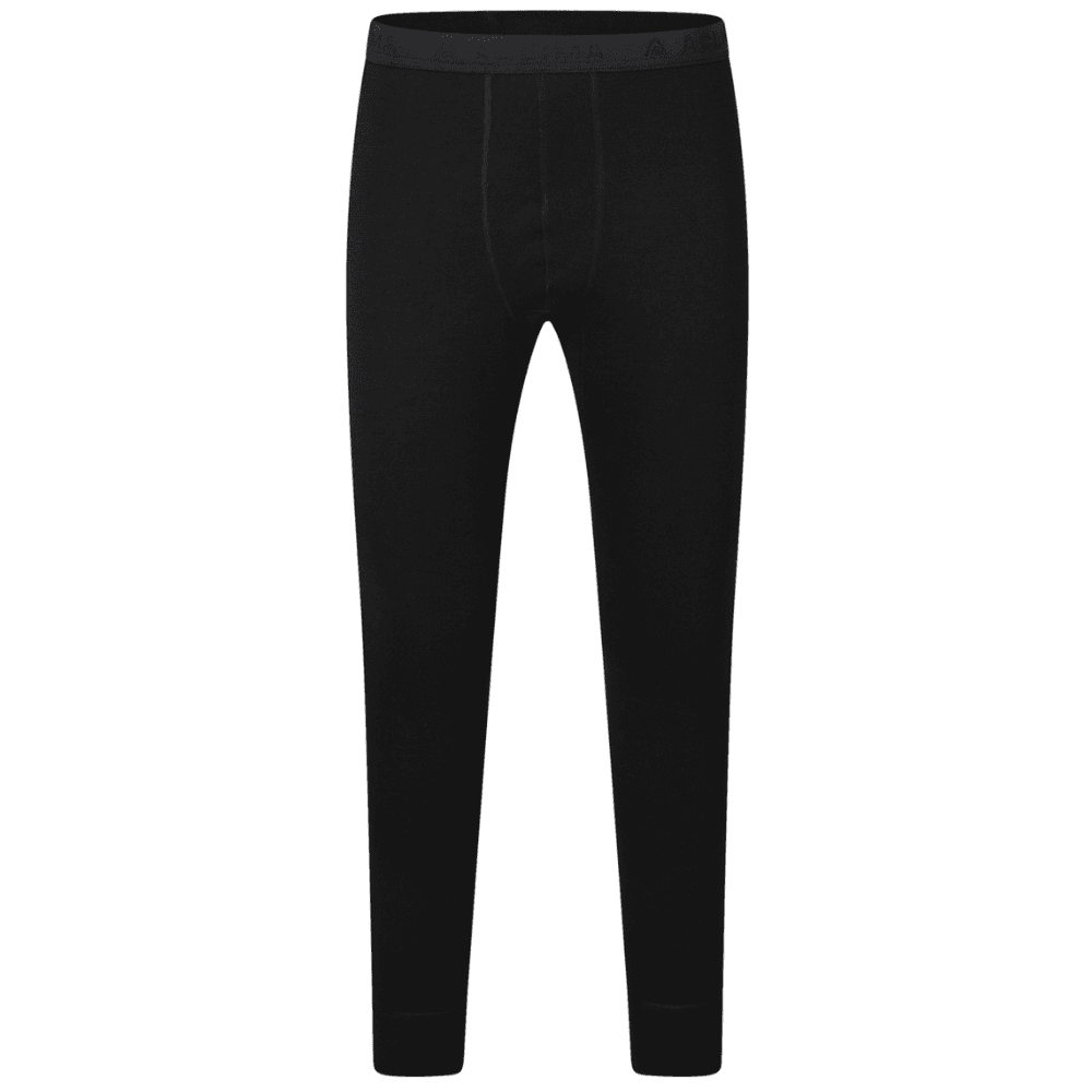 Aclima M's Fleecewool V2 Longs Pikimusta
