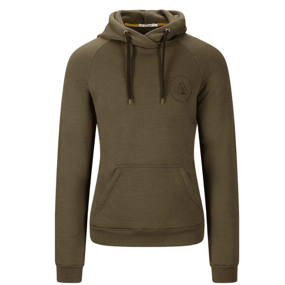 Aclima M's Fleecewool V2 Hoodie Tarmac