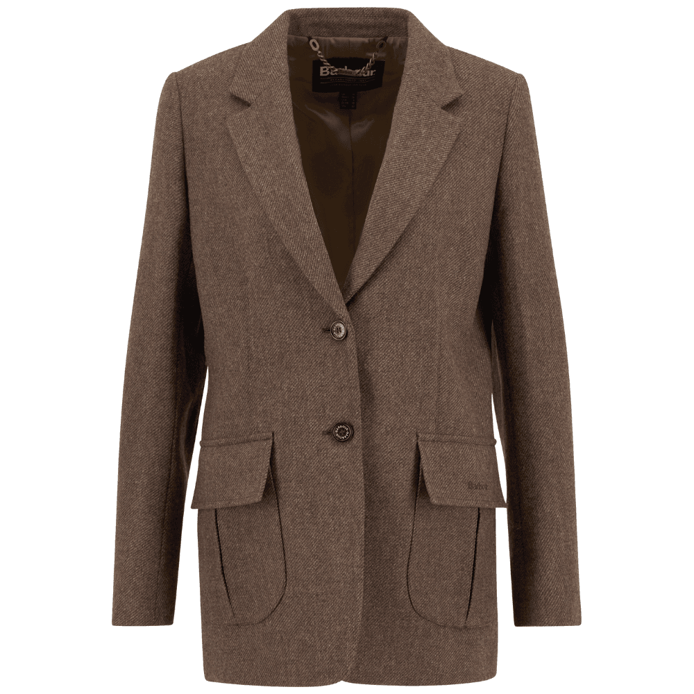 Barbour W's Elm Tailored Jacket Military Brown