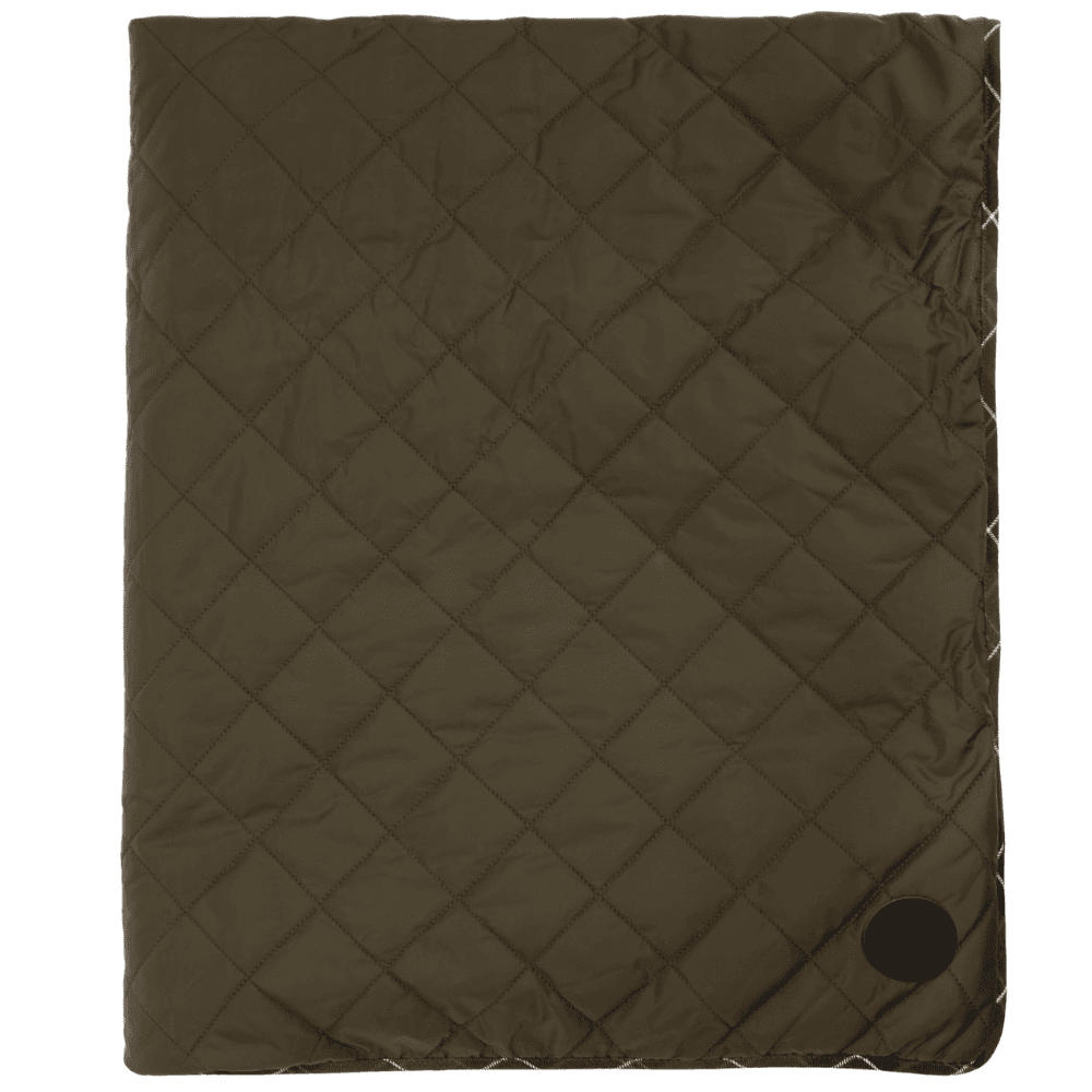 Barbour Koiran tilkku- ja fleece-peitto, oliivi