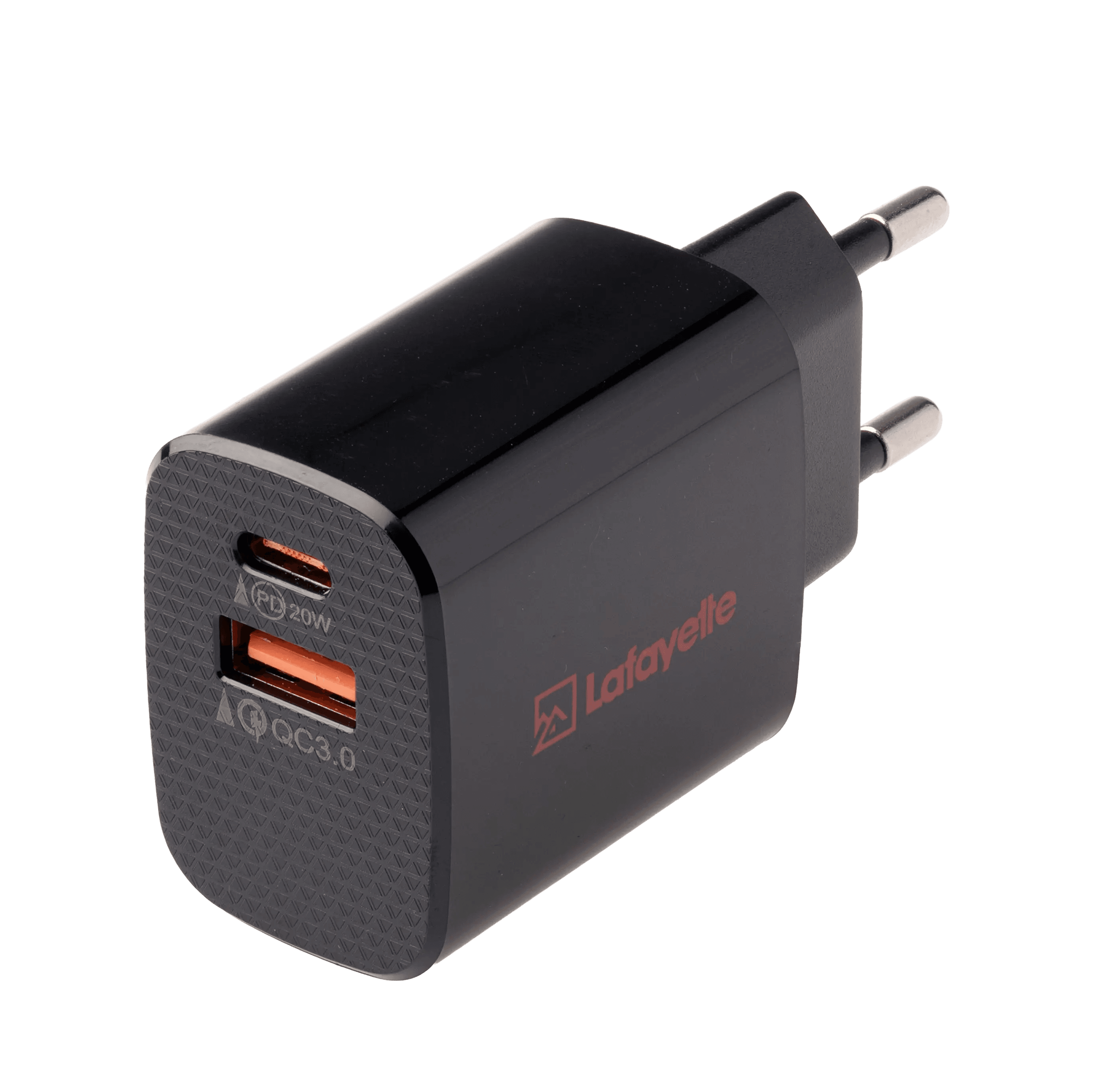 Lafayette Seinäadapteri USB-A & USB-C