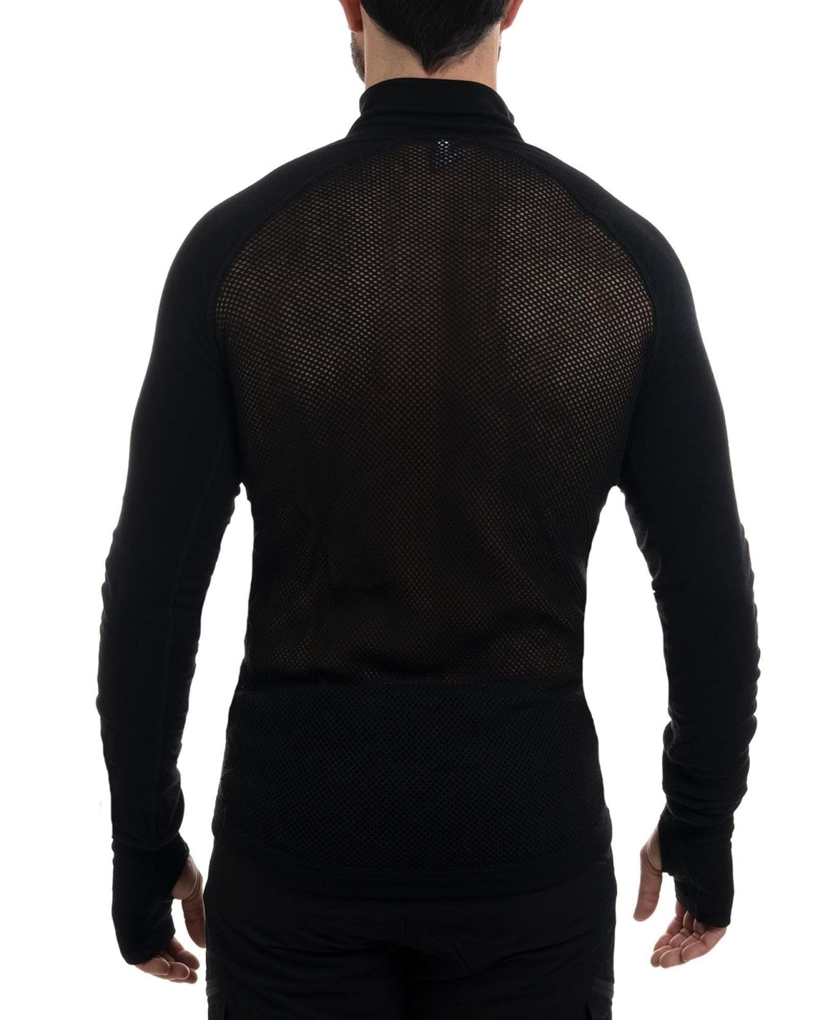 Brynje Arctic Zip Combatshirt Musta