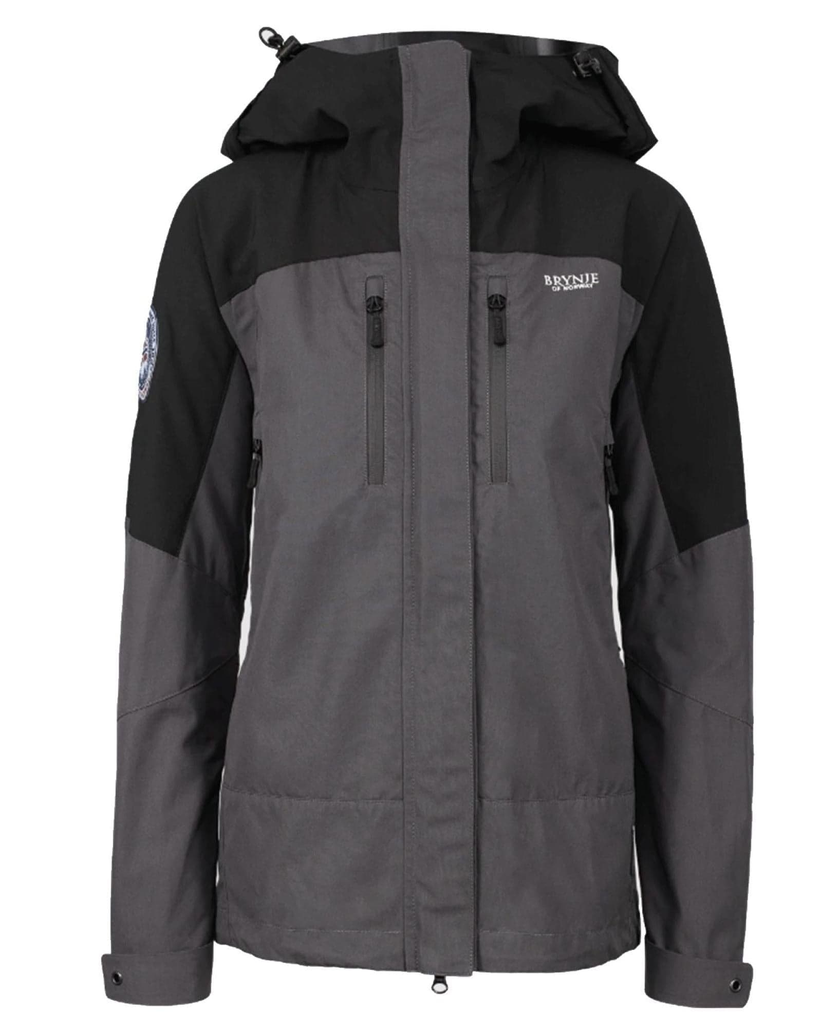 Brynje Explore Ventile jacket W's Musta / Harmaa