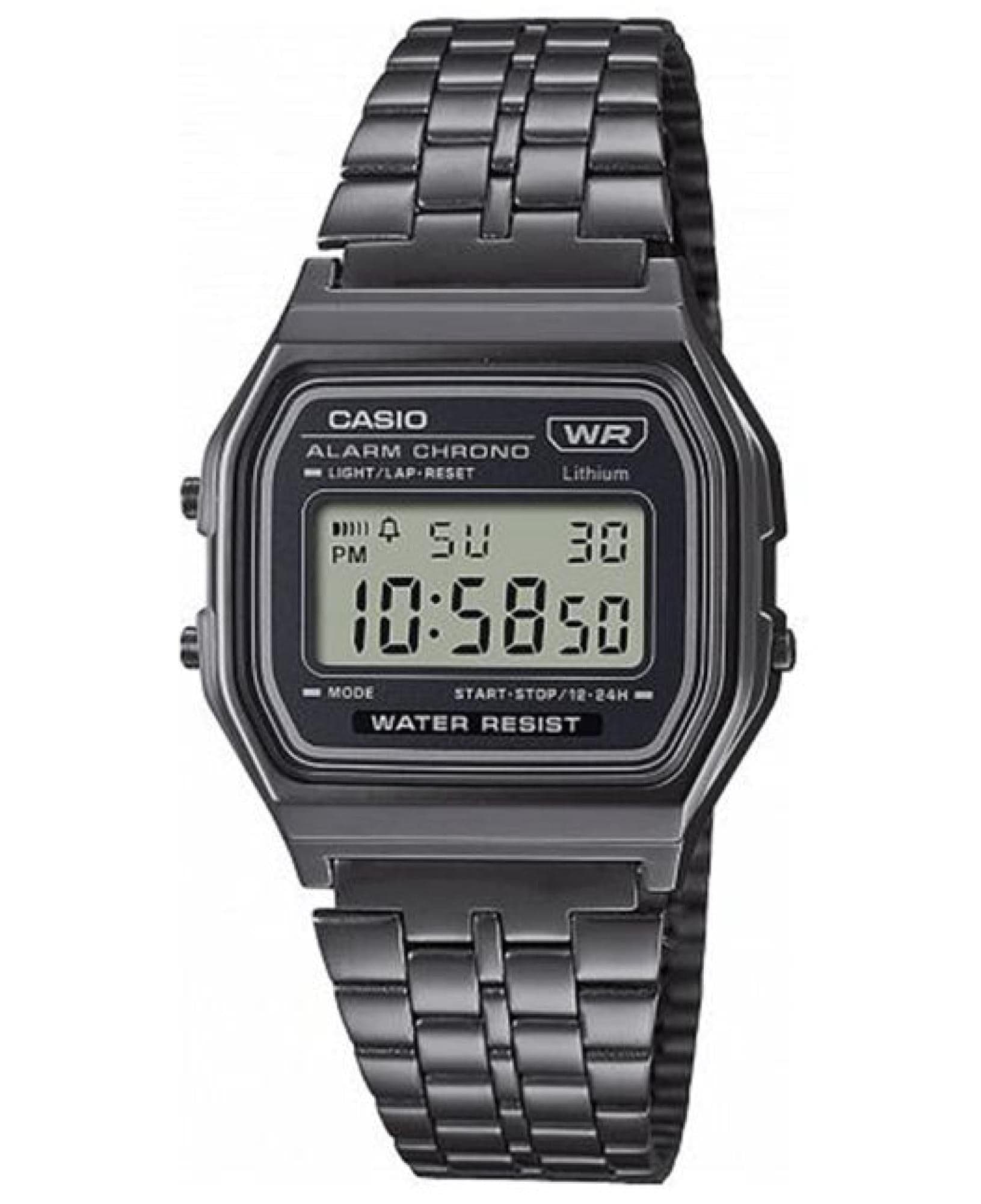 Casio Vintage A158WETB-1AEF Musta