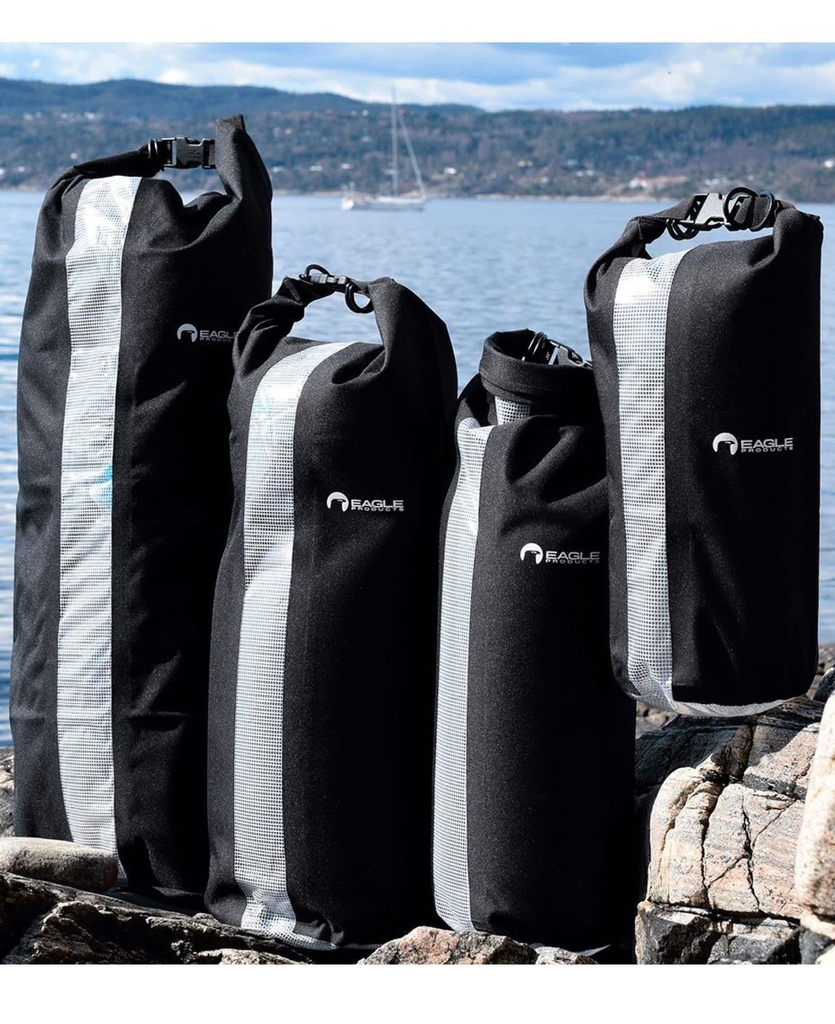 Eagle Pakksekk 40L Musta