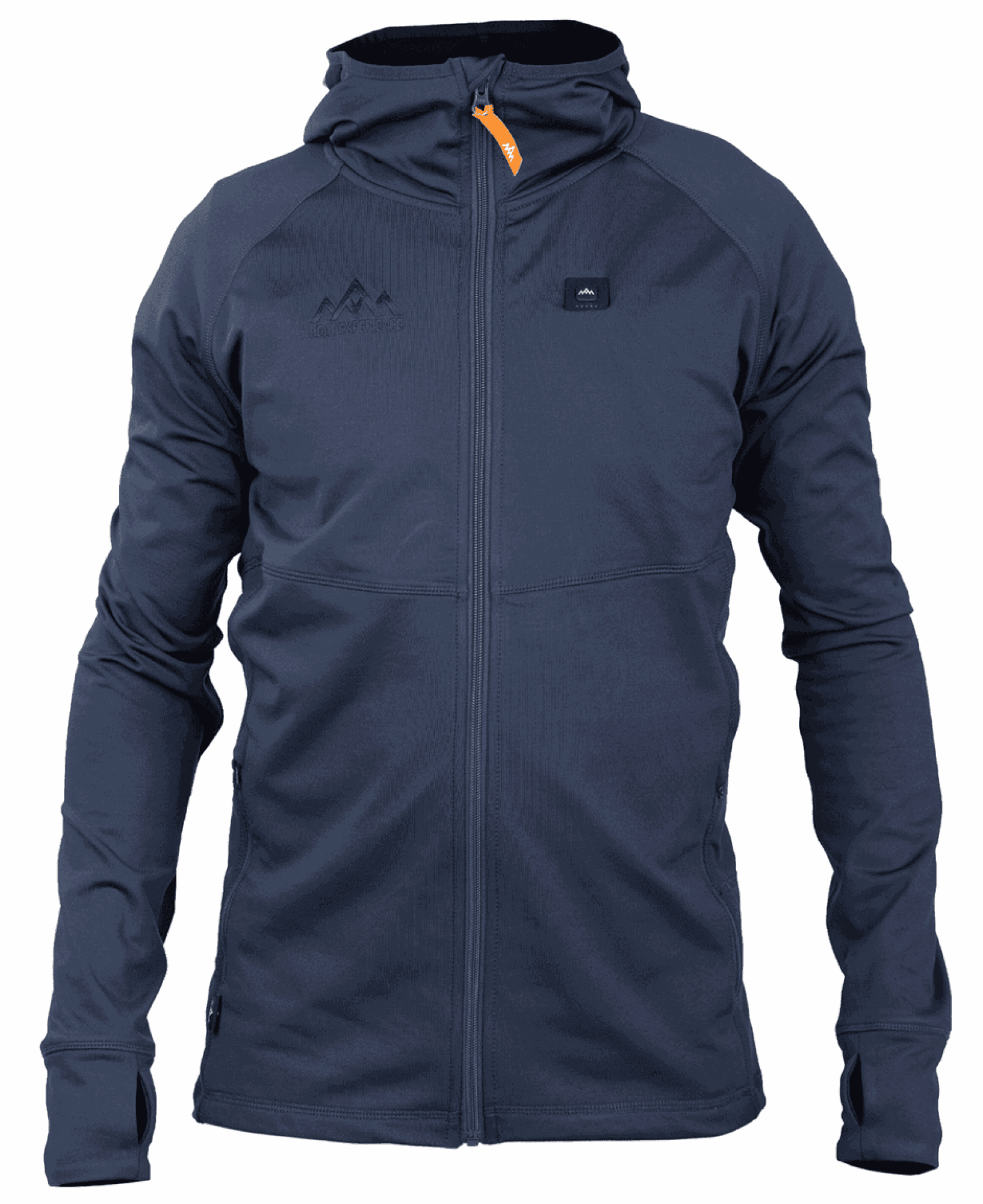 HeatX Heated Anyday Zip-Hoodie Tummansininen