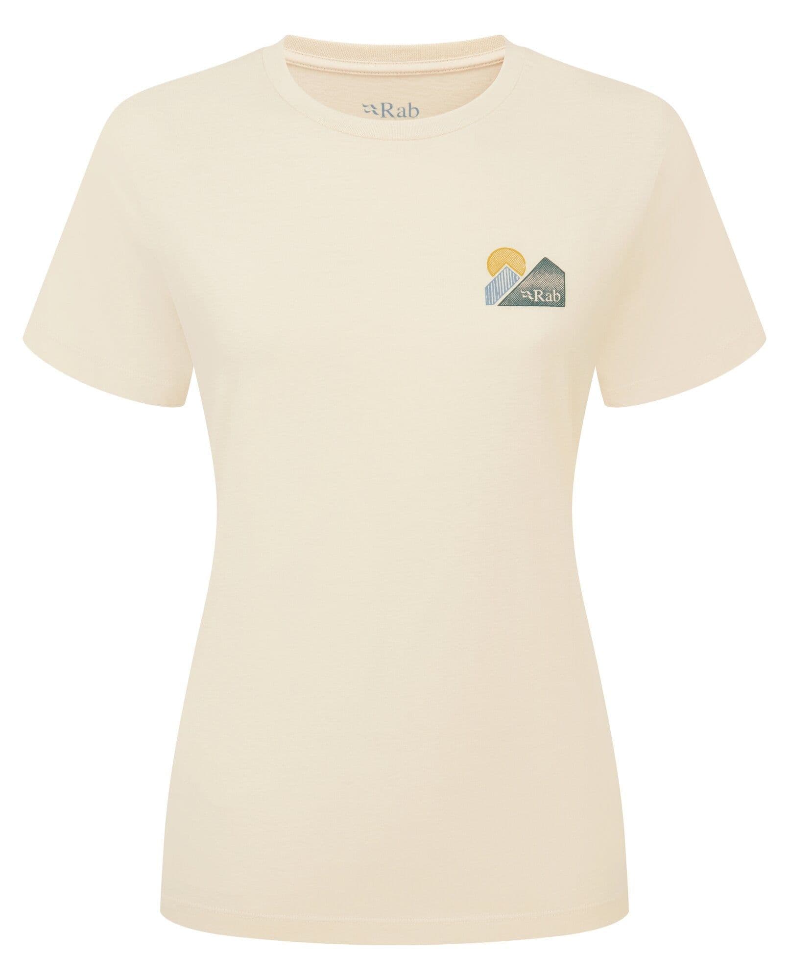 Rab Tuku Vista Tee Wmns Luonnonvalkoinen