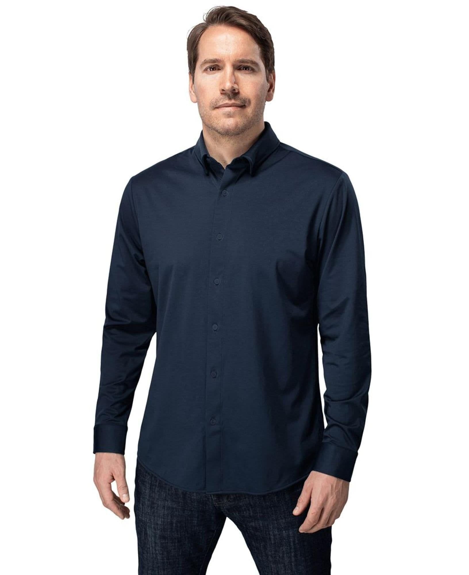 STOIX Marcus Slim Sky Blue Kokonaan tummansininen (All Navy Blue)