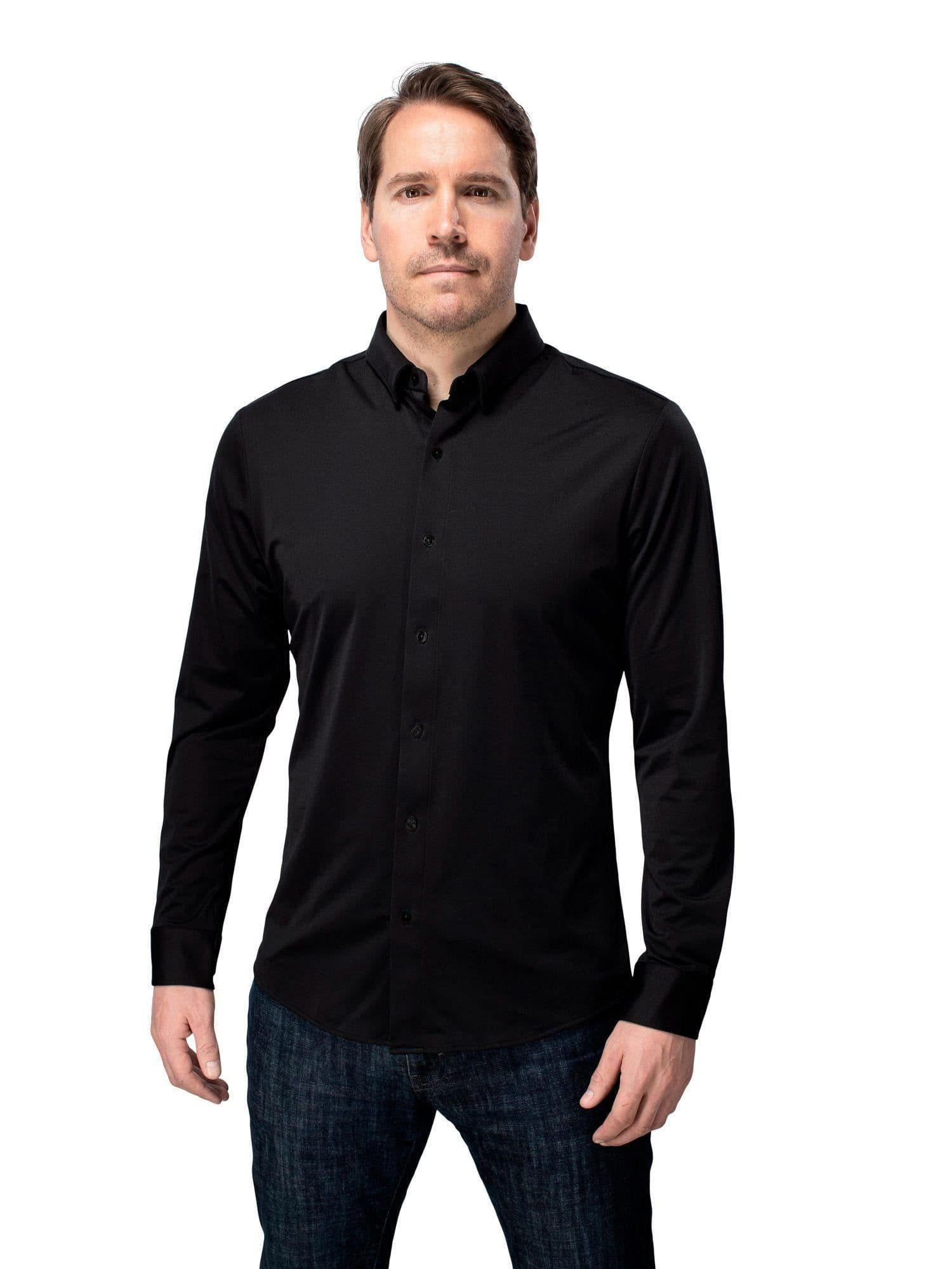 STOIX Marcus Slim Sky Blue Kokomusta (All Black)