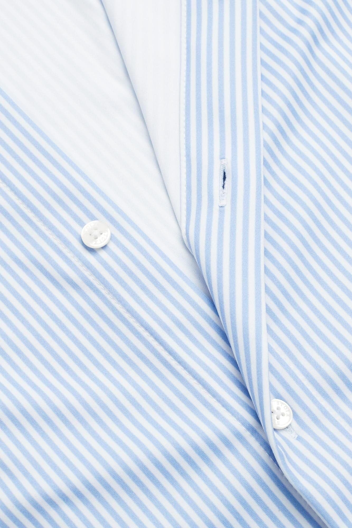 STOIX Zeno Slim Oxford Stripe