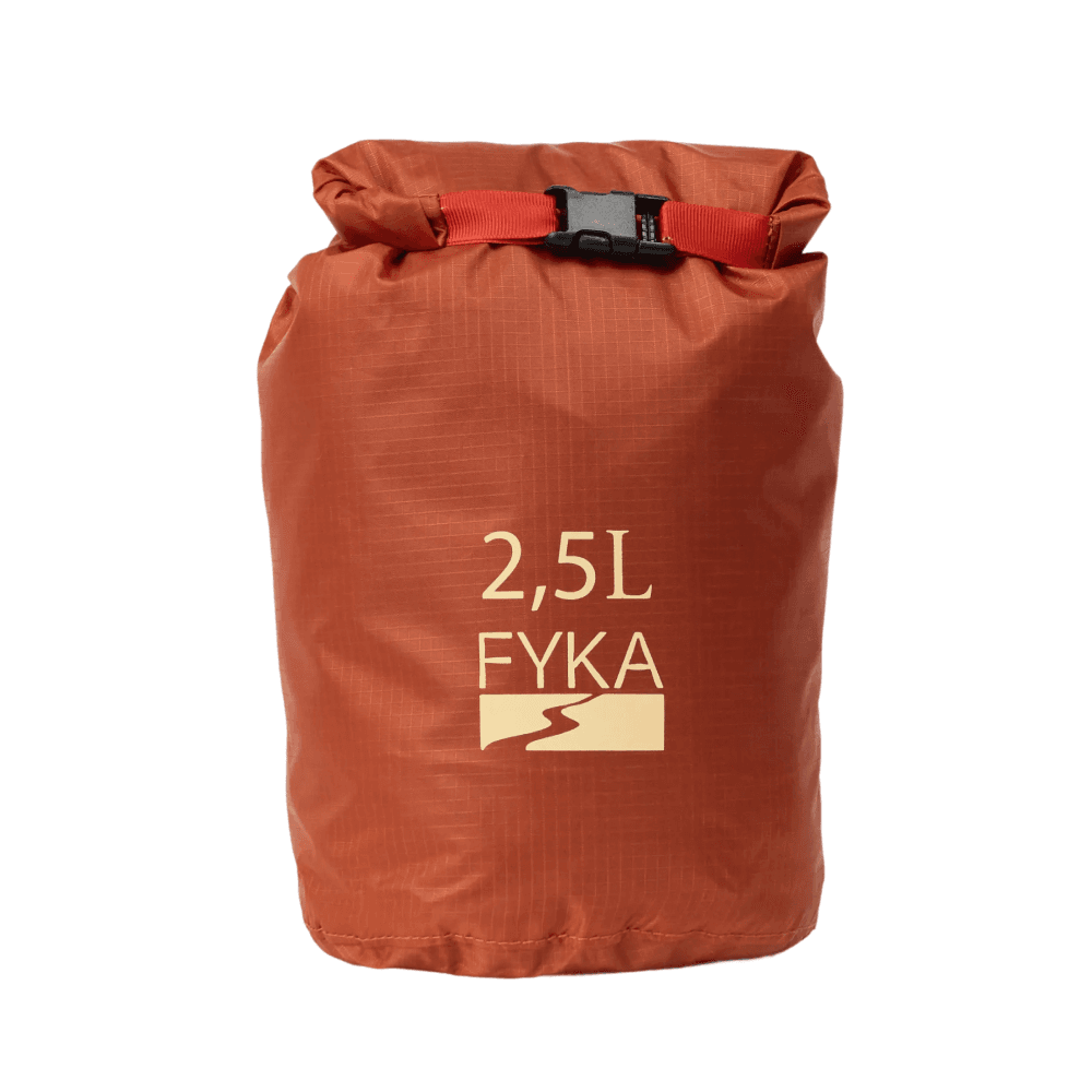 FYKA Secca Kuivapussi 2,5 L Ruosteenruskea (Rust)