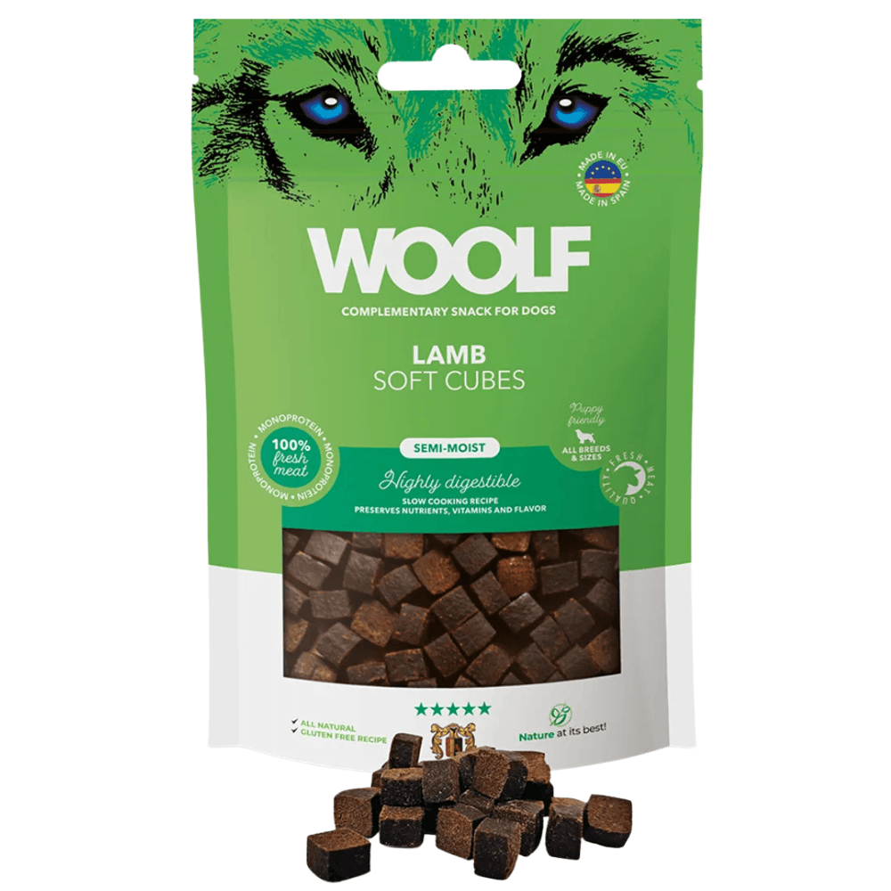 Woolf Soft Cubes - Lamb (Monoprotein)