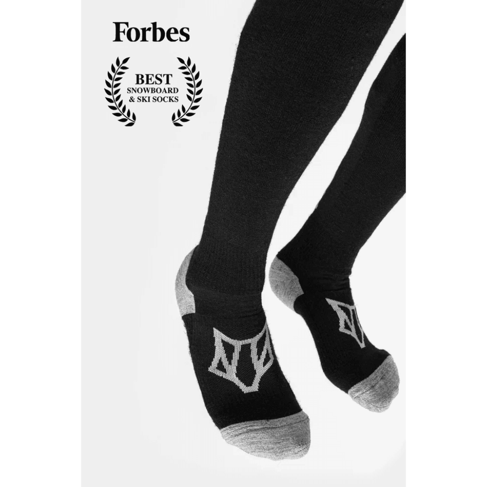 Woolf Merino Ulsaak Tech Sock Musta
