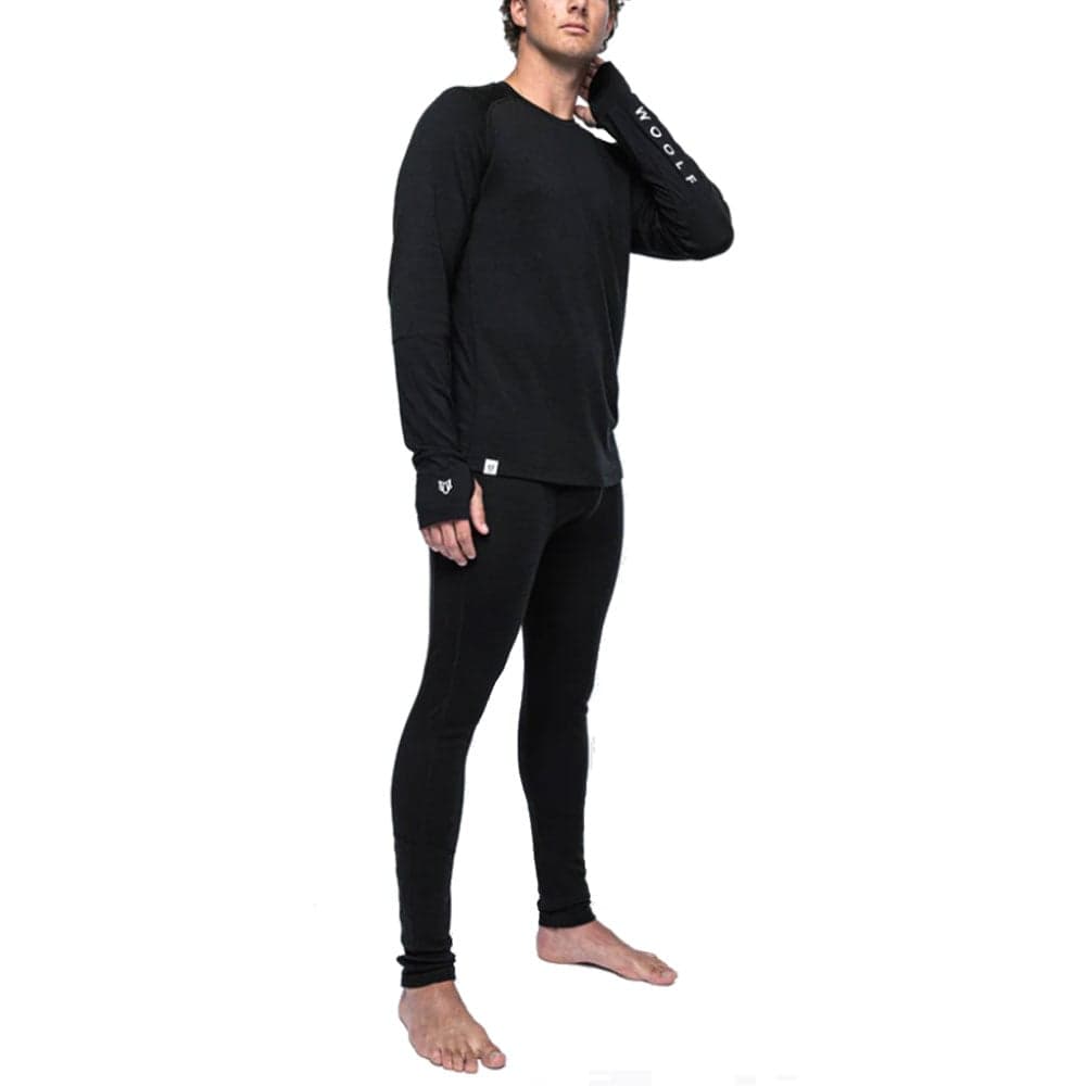 Woolf Merino M's Svarthetta Performance Pant Musta