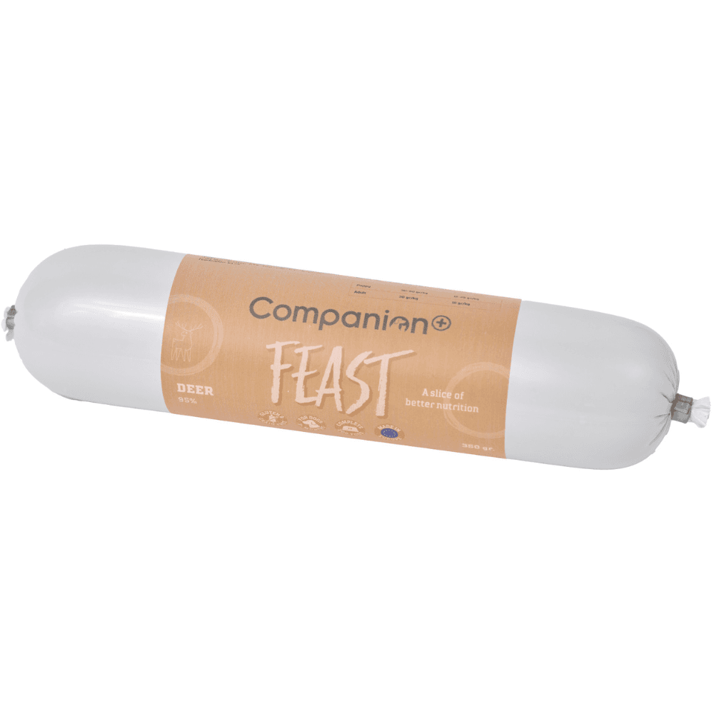 Companion Feast koiran ruokamakkara, peura 350 g