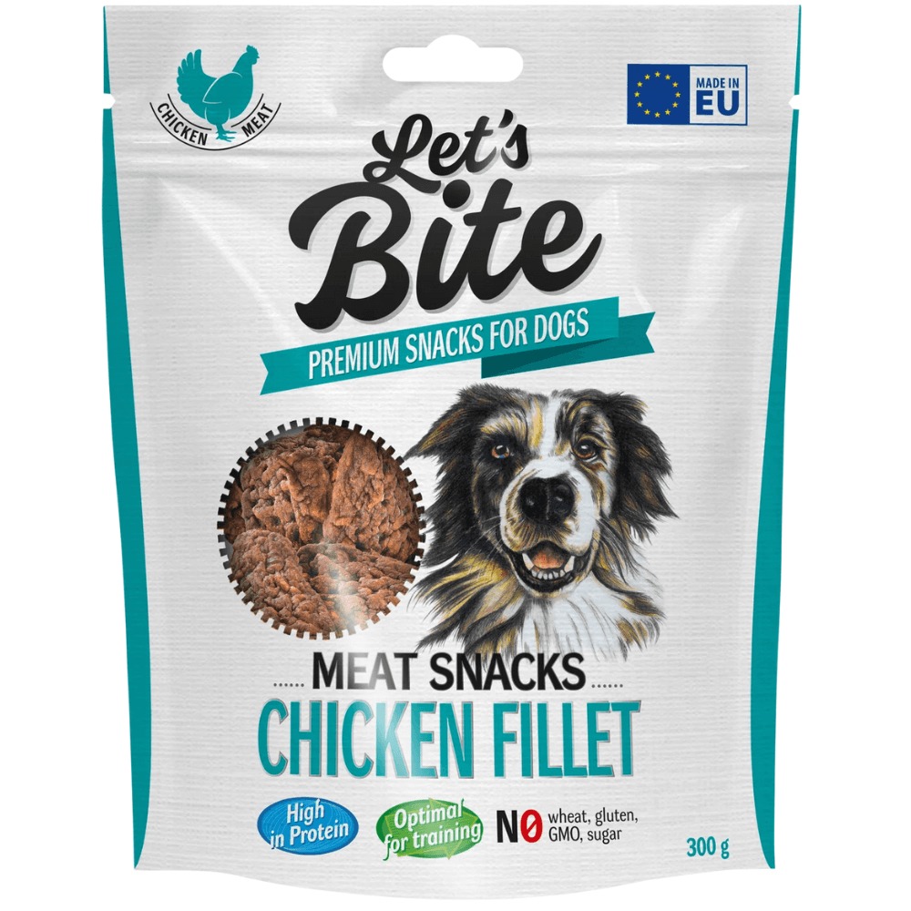 Let's Bite Meat Snacks kananfilee, 300 g
