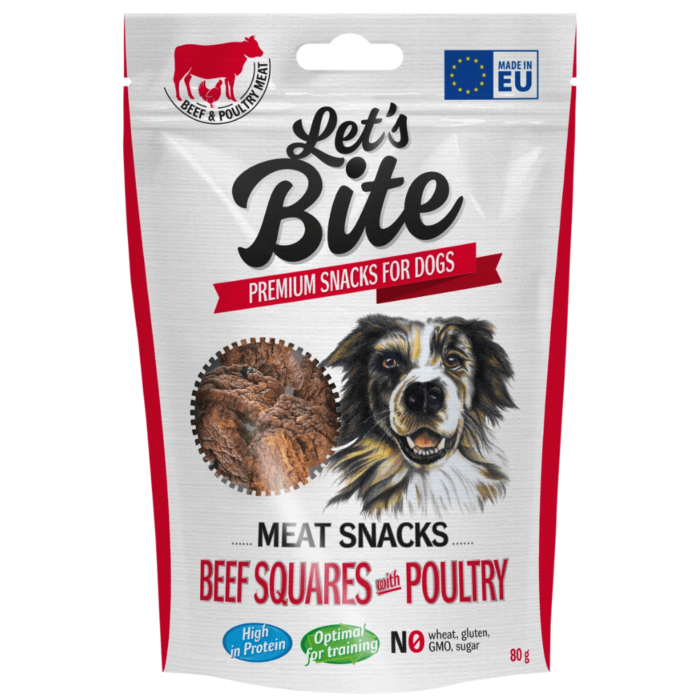 Let's Bite makupalat nauta ja siipikarja, 80 g
