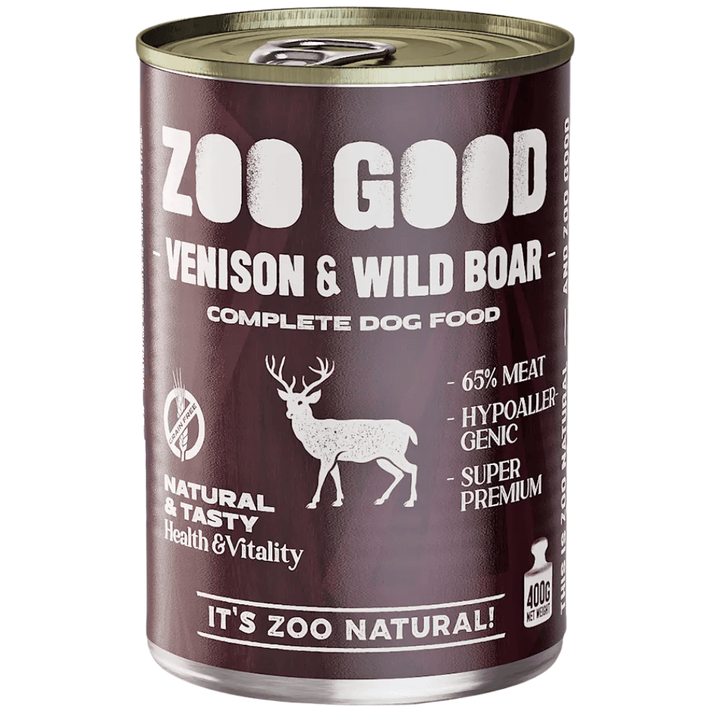 Zoo Good Wet-Food Adult Venison & Wild Boar 400 g
