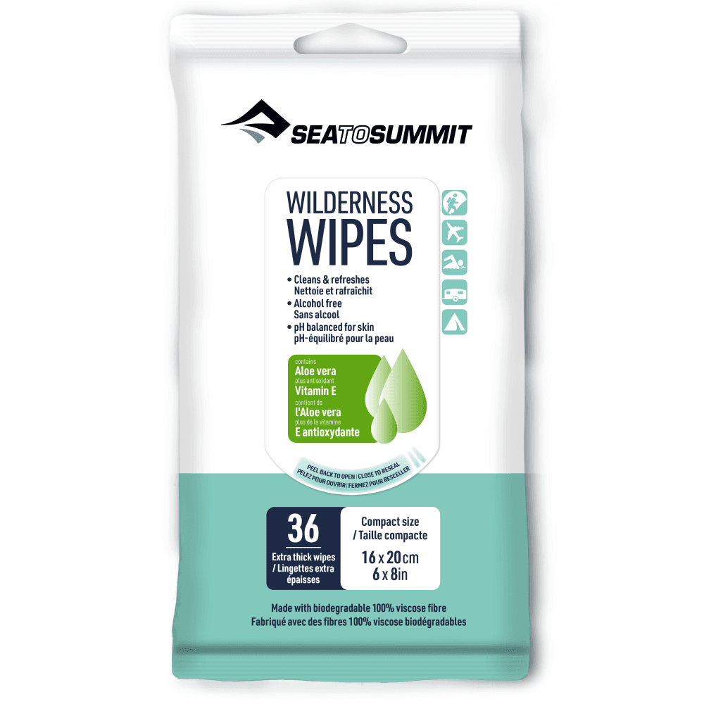 Sea to Summit Sts Soap Wilderness Wipes Comp.36 Pc Valkoinen
