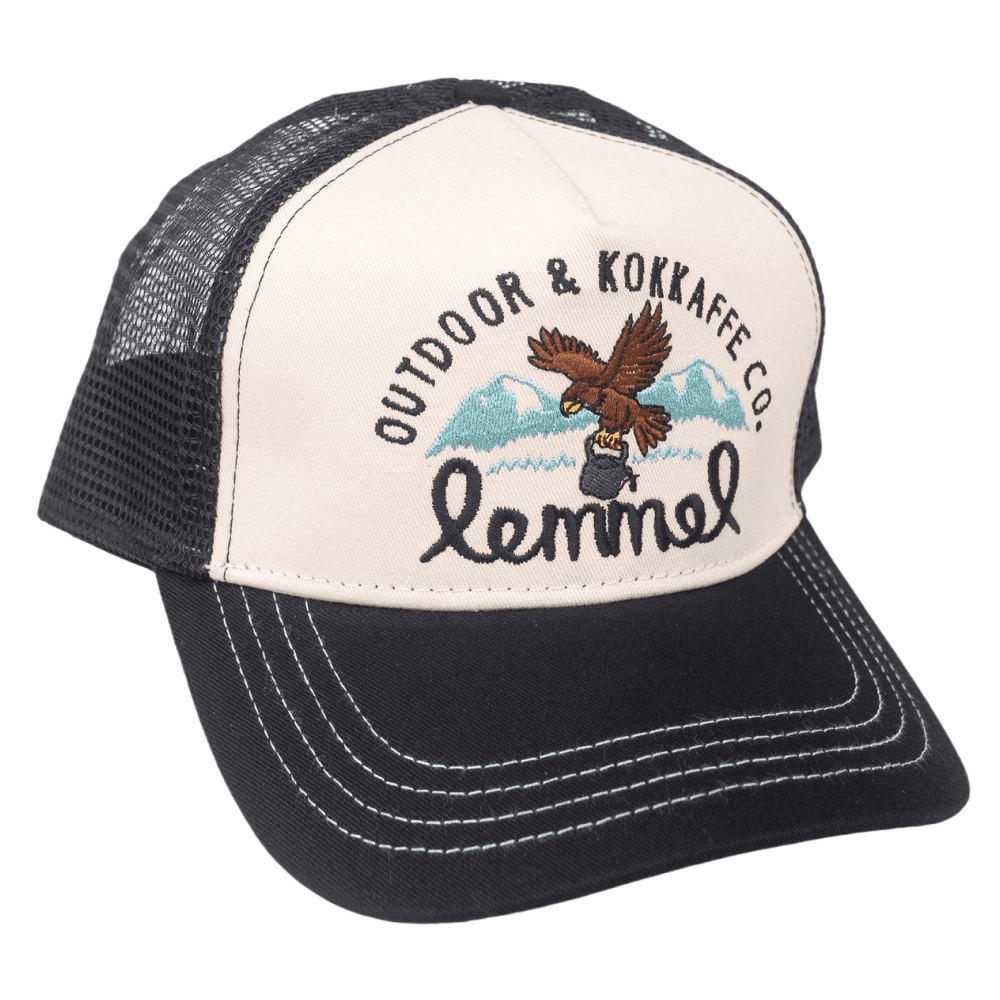 Lemmelkaffe Trucker Cap "Keep On Truckin Mama" Valkoinen / Musta