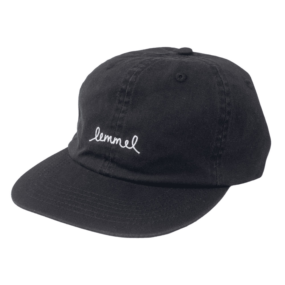 Lemmelkaffe Cap "Lemmel" Logo Musta