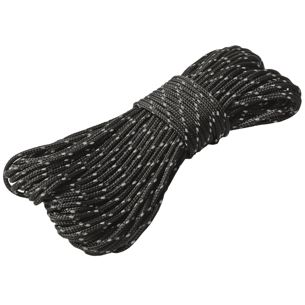 Exped Reflective Dyneema Tent Cord 15M Musta