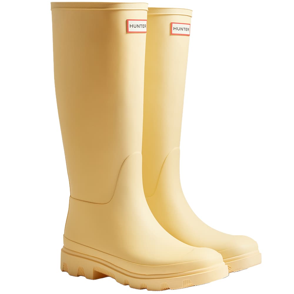 Hunter Boots Downpour Tall Boot Vaaleankeltainen