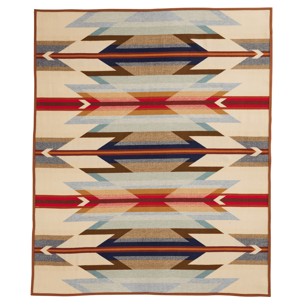 Pendleton Jacquard Unnapped Robe Wyeth Trail