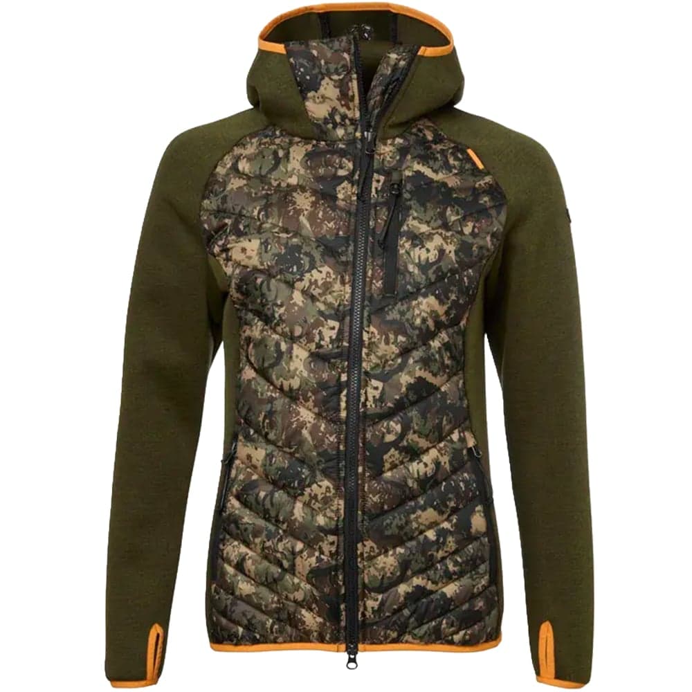 Chevalier Hunter Hybrid Hood Jacket Women Antler Camouflage