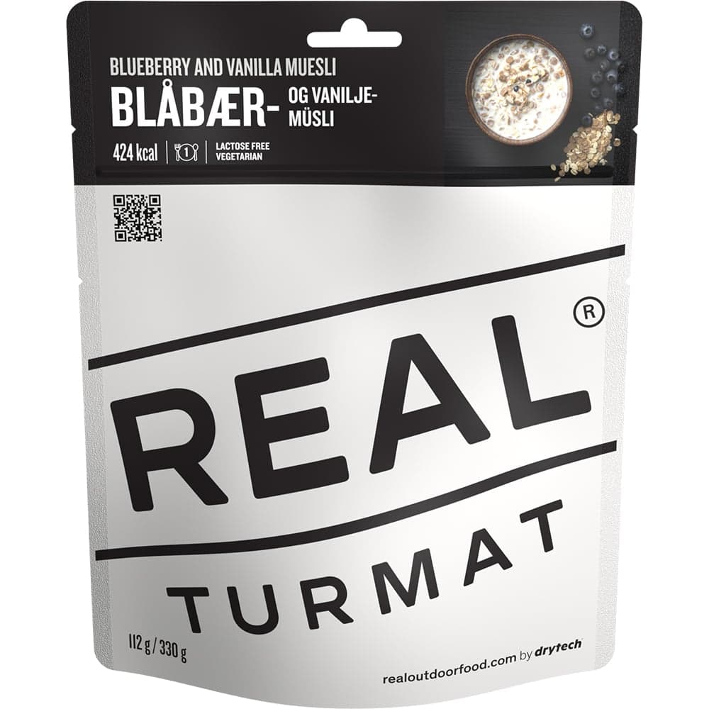 REAL Turmat Mustikka- ja vaniljamysli (laktoositon)