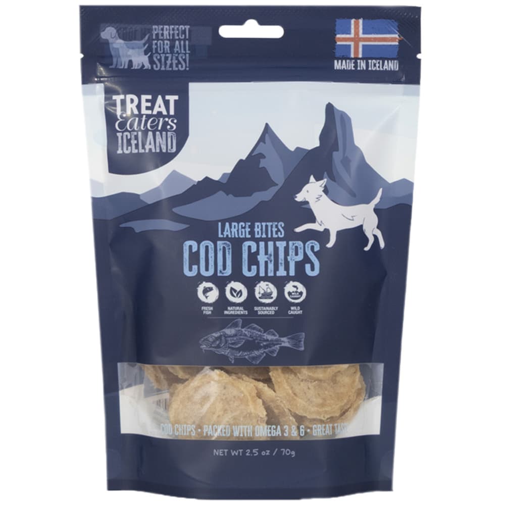 Treateaters Iceland Cod Chips 70 G
