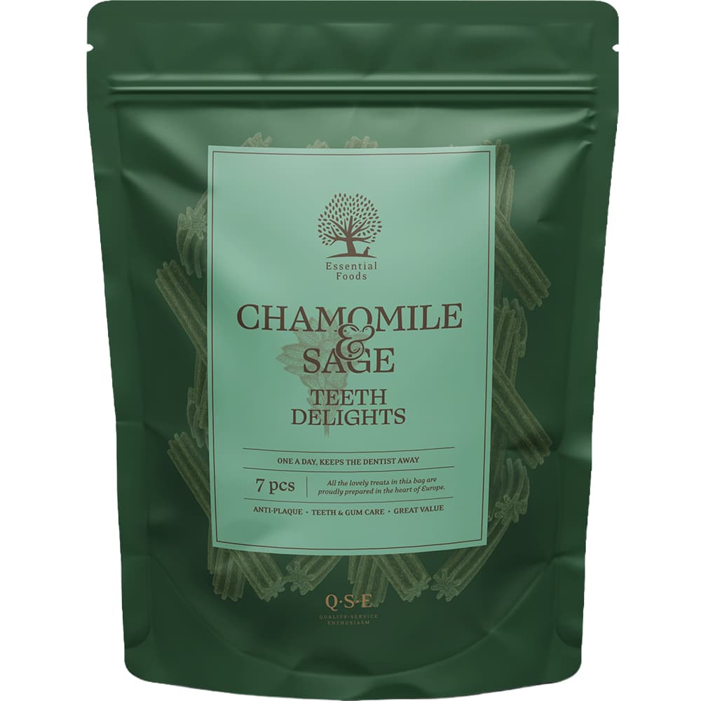 ESSENTIAL FOODS Chamomile And Sage Teeth Delights 250G
