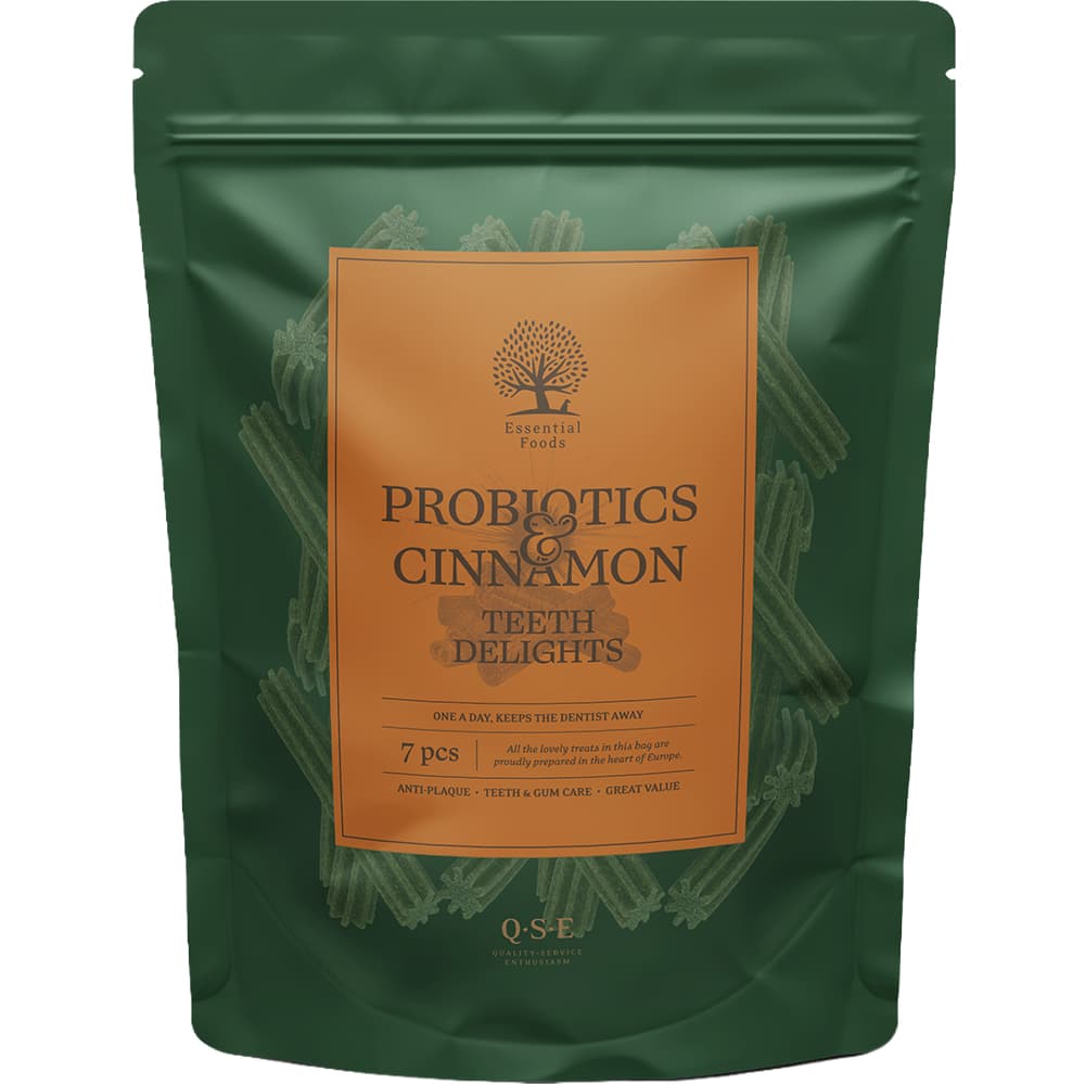ESSENTIAL FOODS Probiotics And Cinnamon Teeth Delights 250G