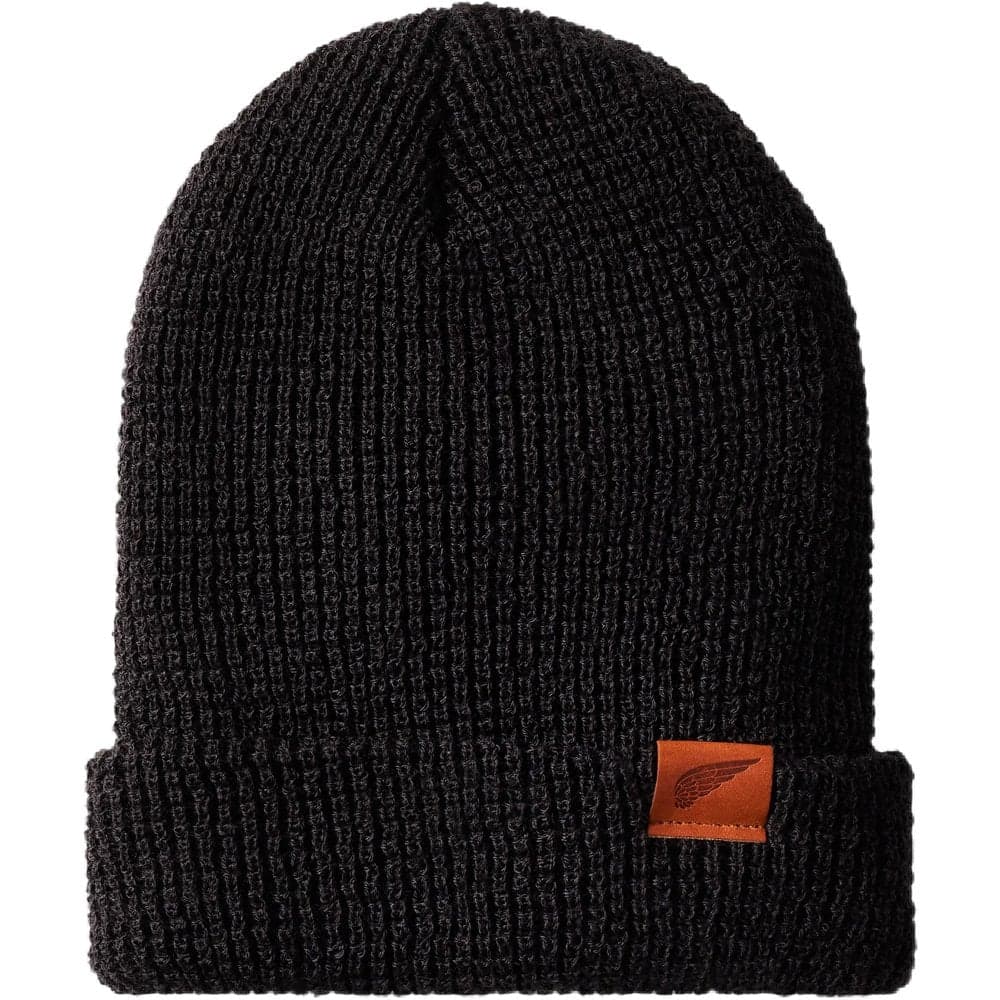 Red Wing Shoes Shaniko Waffle Knit Beanie Musta
