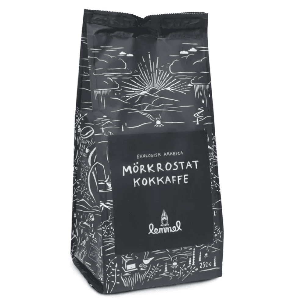 Lemmelkaffe Kokkaffe Organic Dark Roast 250g