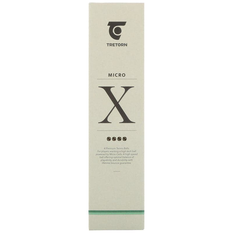 Tretorn Micro X 4 Pack, Tennis pallot