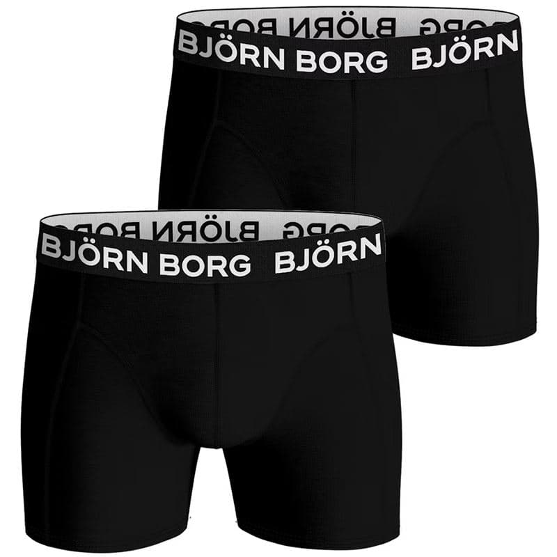 Björn Borg Bamboo Cotton Blend Boxer 2-Pack, Miesten alushousut