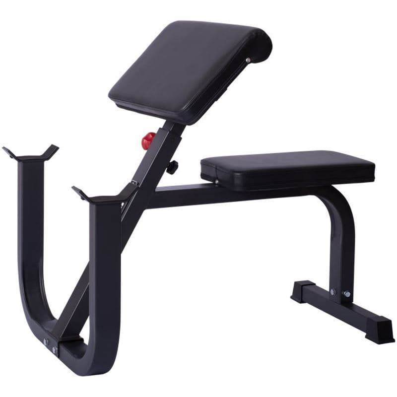 Master Fitness Deluxe Preacher Curl Black