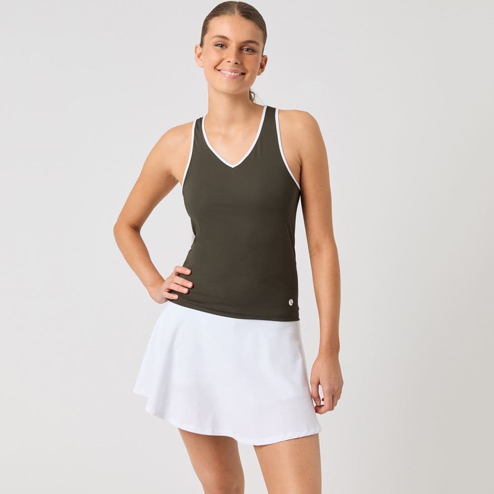 Björn Borg Ace V Neck Tank Top, Naisten padel ja tennis liinavaatteet