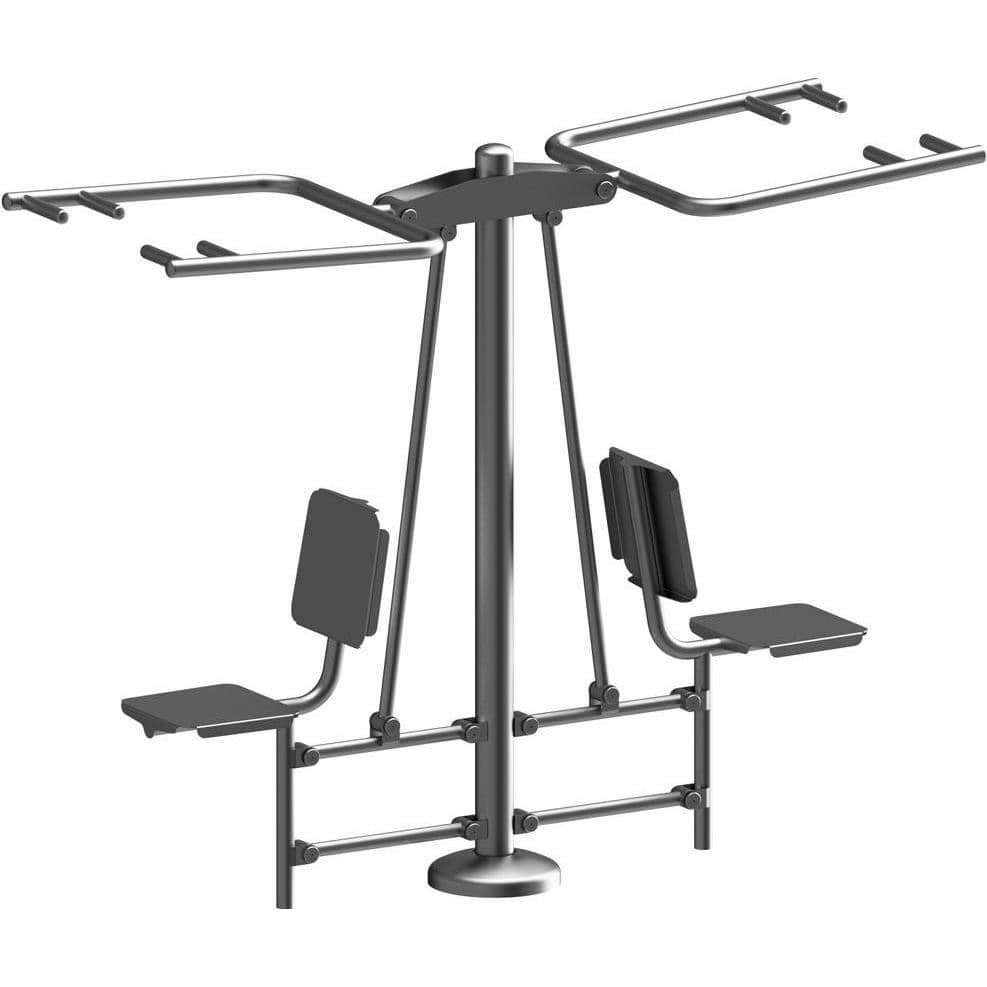 Nordic Fighter CE PULL DOWN DOUBLE, Kuntosalilaitteet - ulkokäyttöön