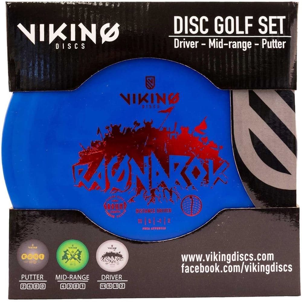Viking Discs Frisbeegolflevysetti