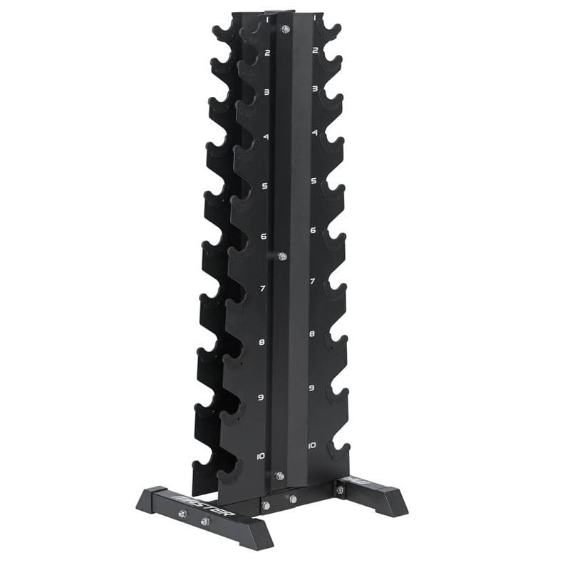 Master Fitness Käsipainoteline Pilari 10 Paria, Säilytys - Käsipainot