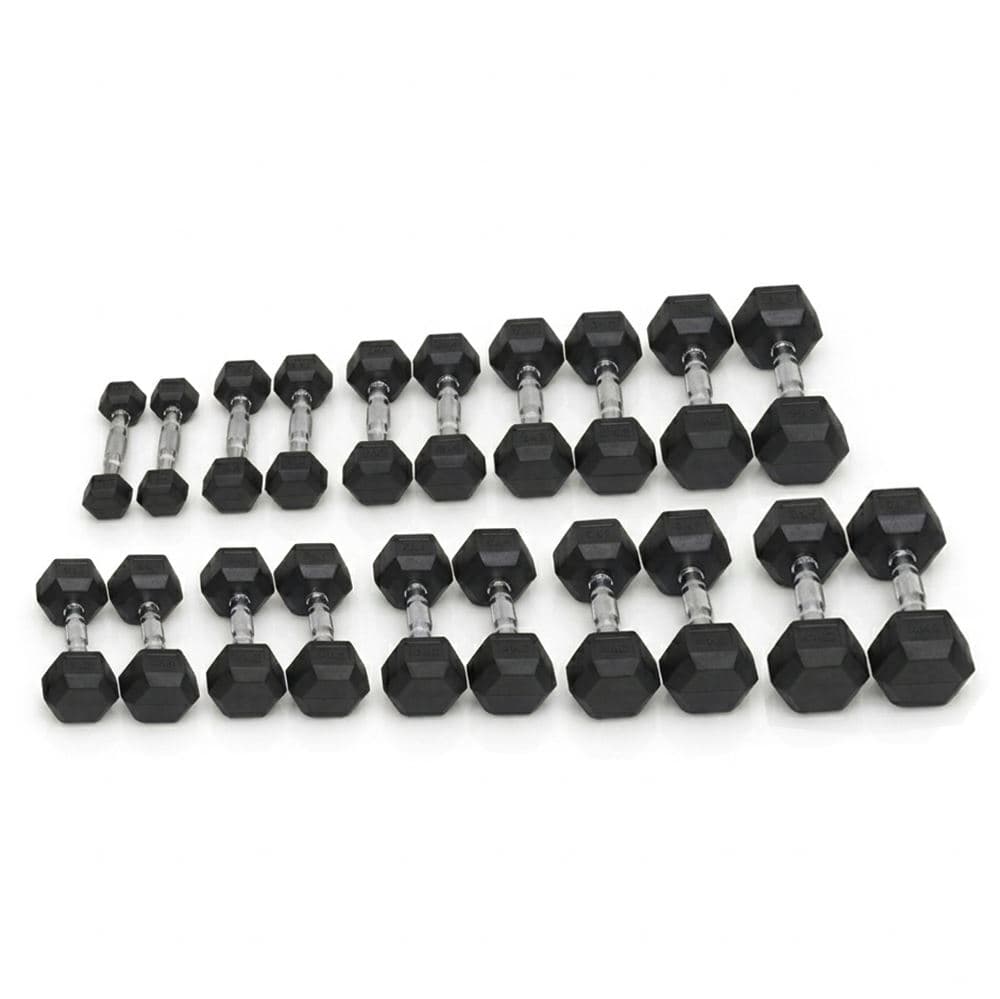 Master x Kraftmark Kumi/Kromi Hex Käsipainosarja 1–10 kg