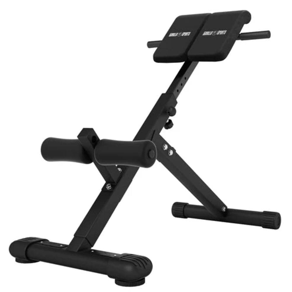 Gorilla Sports Hyperextensions-penkki Selkänostopenkki - Taitettava
