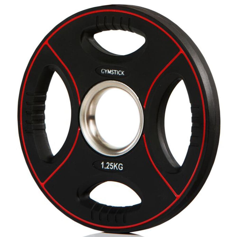 Gymstick Painolevy PU Weight Plate, Levypainot Kumipäällyste