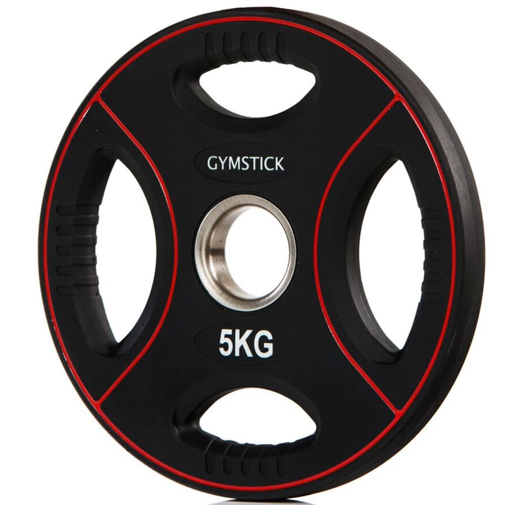 Gymstick Painolevy PU Weight Plate, Levypainot Kumipäällyste