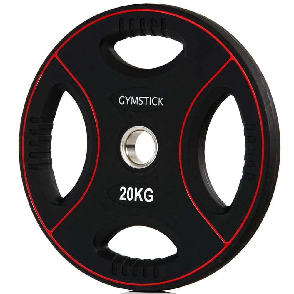 Gymstick Painolevy PU Weight Plate, Levypainot Kumipäällyste